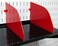 Wall Control Shelf Divider for 9in Deep Pegboard Shelf Assembly for use Pegboard and Slotted Tool Board Red