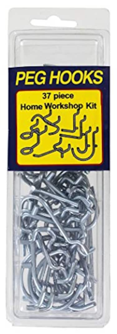 Convenience Concepts SC102 Assorted Pegboard Hooks 37Piece