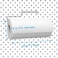 Blulu 4 Packs Pegboard Paper Towel Holder Stainless Steel Pegboard Hooks Organization Accessory for Workshop Garage Kitchen Laundry Room BathroomSilver