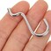 Gadpiparty 20pcs Peg Board Slat Wall Hanging J Hooks for Pegboard Metal Pegboard Storage Organizer Iron