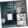 Gatuida Pegboard Paper Towel Holder Sturdy Metal Towel Hook for Easy Organization Kitchen Garage Office and Laundry Room Securely Holds Paper with Smooth Design