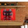 MADD TOOLS Heavy Duty Drill Holder for 14 Holes Stores up to 3 Drills Organizes on Pegboard Includes Pegs and Hooks