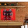 MADD TOOLS Heavy Duty Drill Holder for 14 Holes Stores up to 3 Drills Organizes on Pegboard Includes Pegs and Hooks