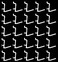 JSP Manufacturing Plastic L Style Peg Board Hook Kit Garage Tool Craft Jewelry Storage Pegboard Organizer 50 White