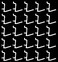 JSP Manufacturing Plastic L Style Peg Board Hook Kit Garage Tool Craft Jewelry Storage Pegboard Organizer 50 White
