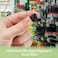 SUPERFINDINGS 50Pcs Plastic Peg Hook Stoppers Black Inventory Control Clips 125x115mm Pegboard Accessories by ClipStrip for Retail Shelves Jewelry Display Racks Supermarket Rack