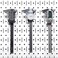 TROPEK Caliper Bracket Model 116 Compatible with Wall Control for Tool Wall Organization of Digital or Dial Calipers