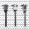 TROPEK Caliper Bracket Model 116 Compatible with Wall Control for Tool Wall Organization of Digital or Dial Calipers