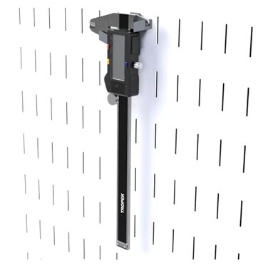 TROPEK Caliper Bracket Model 116 Compatible with Wall Control for Tool Wall Organization of Digital or Dial Calipers