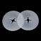 WHYHKJ 100PCS Pegboard Hooks Wall Plugs Plastic Display Hook Stopper Oval Transparent Airplane Hole NonSlip Flat Stopper Nylon Inventory Control Clip Merchandise Hook Display