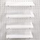 Menecor Pegboard Shelves with Steel Brackets Organizer with Pegboard Hooks for Home Garage Nursery