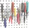 Right Arrange RightArrange Pegboard Pliers Holder Holds 11 Pliers per Rack Hooks to Any Peg Board Pegboard Organization Accessory for Workbench Garage Tool Shed Craft Room Scissor Organizer Accessory