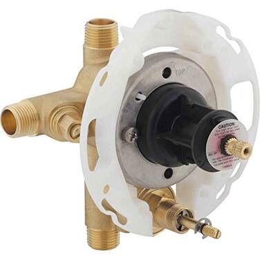 Kohler KOHLER 11748KSNA RiteTemp 12 PressureBalancing Valve with PushButton Diverter and Screwdriver Stops For Showerheads and Handshowers
