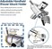 YDmeet Shower Arm Diverter with Handshower Mount G12 Brass Shower Diverter Valve Bathroom Universal Shower System Replacement for Handheld Shower and Fixed Shower HeadPolished Chrome