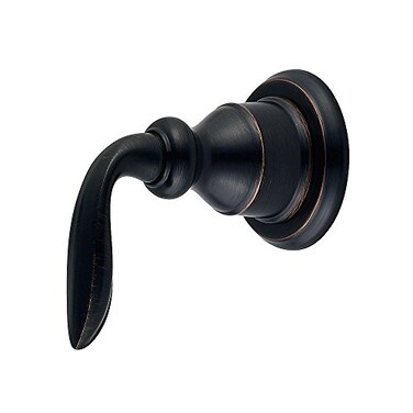 Pfister Avalon Diverter Shower Trim Kit with Secure Pfit Fixed Hub Handle Technology All Metal Construction Tuscan Bronze Finish 016CB1Y