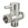 Sneatup Solid Brass 3way G12 Shower Diverter Brushed Nickel