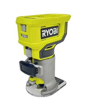 RYOBI ONE 18V Cordless Compact Fixed Base Router Tool Only Battery Not Included PCL424B