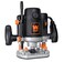 WEN RT6033 15Amp Variable Speed Plunge Woodworking Router Kit with Carrying Case Edge Guide