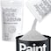 Hemway Silver Glitter Paint Additive for Walls Fine 100g 35oz Glitter Additive Sparkle for Interior Exterior Wall Paint Furniture Varnish
