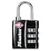 Master Lock 4680DBLK TSA Set Your Own Combination Accepted Black 4Pack 4 Piece