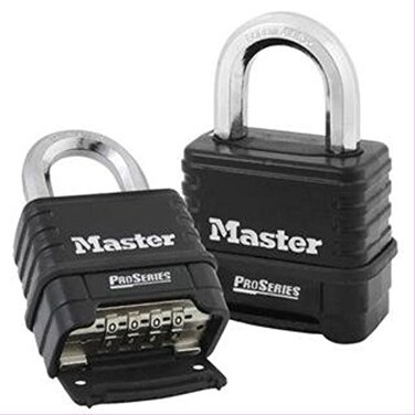 Master Lock 2 x MasterLock 1178D Combination Padlock Die Cast body