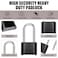 XGZ 25 Inch Long Shackle Outdoor PadlockCombination Lock Heavy Duty Weatherproof Pad Locks with Code for School Gym Locker GateToolbox Fence Case BikeMotorcycle 1