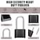 XGZ 25 Inch Long Shackle Outdoor PadlockCombination Lock Heavy Duty Weatherproof Pad Locks with Code for School Gym Locker GateToolbox Fence Case BikeMotorcycle 1