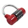 Coufce Letter Combination Lock Gym Locker Safety Padlock Sports Locker Outdoor Waterproof Padlock Master Combination Lock Master Lock Combination PadlockRed