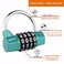 NBYT Gym Locker Lock4 Digit Combination LockSafety Password Padlock for School Gym LockerSports LockerFenceToolboxCaseHasp Storage Green