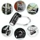 Cluckyu Gym Locker Lock5 Letter Heavy Duty Alloy Padlock Password Sturdy Security PadlockEasy to Set Your Own Keyless Resettable ComboBlack