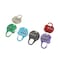 HAJXZH 6 Pcs Luggage Combination Locks Padlock 3 Digit Zinc Alloy Password Padlock Small Safe Combination Padlock Backpacks Bags Schoolbags for Suitcases Luggage Briefcases 6 Colors