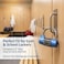 JIN Large Extended Beam Storage Cabinet Door Handle Combination Lock Padlock Password Lock Gym Lock 5Digit Combination Padlock Security Padlock Luggage Locker Wardrobe Gym Locker blue01