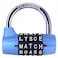 JIN Large Extended Beam Storage Cabinet Door Handle Combination Lock Padlock Password Lock Gym Lock 5Digit Combination Padlock Security Padlock Luggage Locker Wardrobe Gym Locker blue01