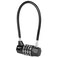 Lawnize Cable Locks with Letters Text Words CombinationSteel Cable Rope Wire Combination Lock with Resettable Code for Bikes Lockers File Cabinets Wardrobes Fencesgate Lock Pool Padlock