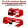 Leinuosen Shipping Container Lock Heavy Duty Equipment Door Lock Powder Cargo Coated Steel Semi Truck Accessories and Trailer Security