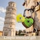 LITAITAI Heart Locks Love Padlock Small Locker LocksLove Lock for Jewelry Storage Box Locker Decor Valentine GiftComboLockGym Locker Lock 2PCS Macaron Yellow