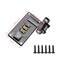 Mewutal 2pcs Luggage Combination Locks 3 Digit Combination Password Locks Black Toolbox Hasp with Combination Lock for Toolbox Luggage Wooden Box Black