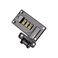 Mewutal 2pcs Luggage Combination Locks 3 Digit Combination Password Locks Black Toolbox Hasp with Combination Lock for Toolbox Luggage Wooden Box Black