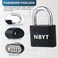 NBYT Secure Your Belongings with Combination Padlocks Gym Padlocks with Code Outdoor Combination Padlock Number Padlock for Locker Shed or Anywhere Else You Need It