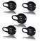 SDTC Tech 5 PCS Combination Luggage Lock Password Security Padlock Zinc Alloy Black Small Safe Combination Padlocks for Luggage Briefcases Suitcases Backpacks Computer Bags Locker Tool Cabinet