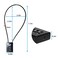 SISAV 3 Digit Cable Combination Lock 16 inches Cable for School Gym LockerFiling CabinetsHelmetToolboxLuggage SuitcaseknapsackBlack 2Pack