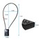SISAV 3 Digit Cable Combination Lock 16 inches Cable for School Gym LockerFiling CabinetsHelmetToolboxLuggage SuitcaseknapsackBlack 2Pack