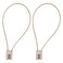SISAV 3 Digit Cable Combination Lock 20 inches Cable for School Gym LockerFiling CabinetsHelmetToolboxLuggage SuitcaseknapsackGold 2Pack