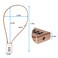 SISAV 3 Digit Cable Combination Lock 20 inches Cable for School Gym LockerFiling CabinetsHelmetToolboxLuggage SuitcaseknapsackGold 2Pack