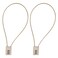 SISAV 3 Digit Cable Combination Lock 20 inches Cable for School Gym LockerFiling CabinetsHelmetToolboxLuggage SuitcaseknapsackGold 2Pack