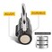 SISAV 5 Digit Combination LockGym PadlockReplaceable Combination LockSuitable for School LockersTool BoxesFencesBlack2 Pack