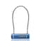 UP Security Cable Lock with Combination 4Digit Combo Locks for Fence Gate Travel Backpack Safe Wire Padlock for Cabinet Bike Scooter Bicycle Pet Door 11830cm Cable Blue