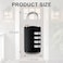 Voittozege 10 Pack 4 Digit Combination Locks Small Combination Padlock Luggage Number Locks Outdoor Waterproof Combo Lock for Traveling Toolbox School Gym Door Locker Suitcases