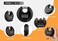 WULALACK 70mm Weatherproof Combination Lock Disc Padlock Combination with 4 DigitOutdoor Pad Lock for Garage Outdoor Fence Shed Storage Unit Trailer12 Pack
