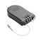 YAODHAOD Combination Cable Lock Retractable Steel Cable Luggage Lock with 39inch Retractable Steel Cable 3 Digit Combination Lock Travel Bike Helmet Snowboard LockBlack
